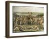 Combat Between the Horatii and Curiatii-Giuseppe Cesari-Framed Giclee Print