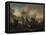 Combat de cavalerie-Philips Wouwerman-Framed Stretched Canvas