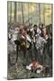 Combat during the Battle of Cowpens, c.1781-null-Mounted Giclee Print