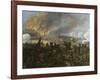 Combat et prise de la ville d'Ebersberg, le 3 mai 1809-Nicolas Antoine Taunay-Framed Giclee Print