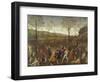 Combat of Love and Chastity-Pietro Perugino-Framed Giclee Print