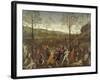 Combat of Love and Chastity-Pietro Perugino-Framed Giclee Print