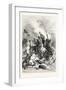 Combat of Norman Knights-null-Framed Giclee Print