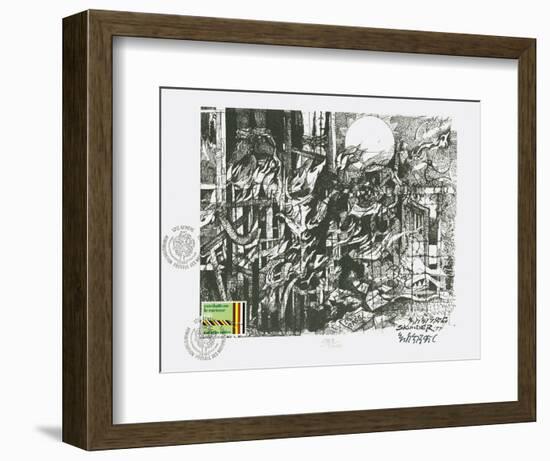 Combat Racism!-Alexander Boghossian-Framed Collectable Print