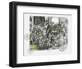 Combat Racism!-Alexander Boghossian-Framed Collectable Print