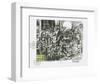 Combat Racism!-Alexander Boghossian-Framed Collectable Print