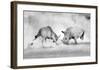 Combat-Juan Luis Duran-Framed Giclee Print