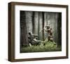 Combat-null-Framed Art Print