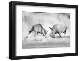 Combat.-Juan Luis Duran-Framed Photographic Print