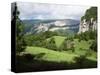 Combe Laval, Parc Naturel Regional Du Vercors, Drome, Rhone Alpes, French Alps, France-David Hughes-Stretched Canvas