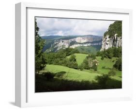 Combe Laval, Parc Naturel Regional Du Vercors, Drome, Rhone Alpes, French Alps, France-David Hughes-Framed Photographic Print