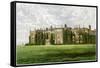 Combermere Abbey, Shropshire, Home of Viscount Combermere, C1880-AF Lydon-Framed Stretched Canvas