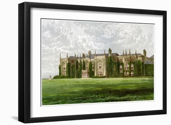 Combermere Abbey, Shropshire, Home of Viscount Combermere, C1880-AF Lydon-Framed Giclee Print