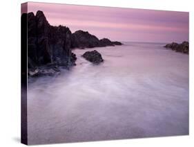 Combesgate Beach, Devon, England, United Kingdom, Europe-Jeremy Lightfoot-Stretched Canvas