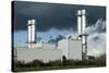 Combined Cycle Gas Turbine Power Station-Martin Bond-Stretched Canvas