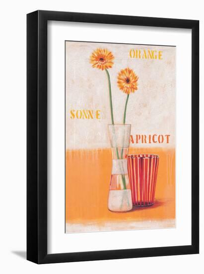 Combined in Orange-Anna Flores-Framed Art Print