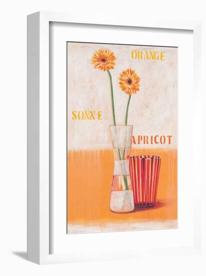 Combined in Orange-Anna Flores-Framed Art Print