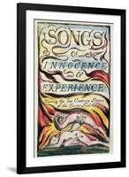 Combined Title Page from 'Songs of Innocence and of Experience', Plate 2 of Bentley Copy L-William Blake-Framed Giclee Print