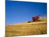 Combines Harvesting Crop, Palouse, Washington, USA-Terry Eggers-Mounted Photographic Print