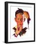 "Combing His Hair,"July 9, 1938-Douglas Crockwell-Framed Premium Giclee Print
