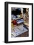 Combs and Scissors at the Colla Barber's Shop-null-Framed Photographic Print