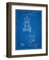 Combustion Engine Patent 1877-null-Framed Art Print