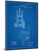 Combustion Engine Patent 1877-null-Mounted Art Print