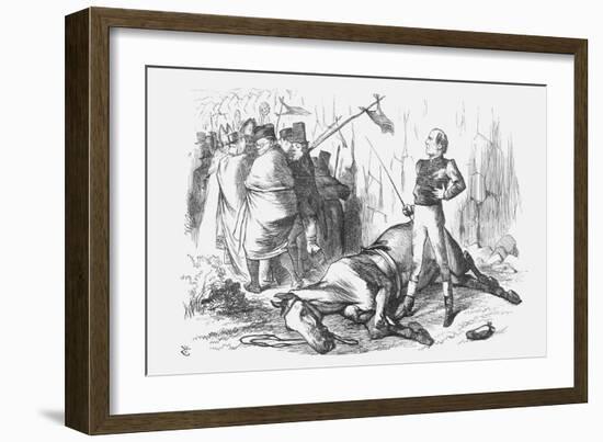 Come a Cropper!, 1873-Joseph Swain-Framed Giclee Print