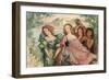 Come, and Trip it as You Go, on the Light Fantastic Toe-Robert Anning Bell-Framed Giclee Print