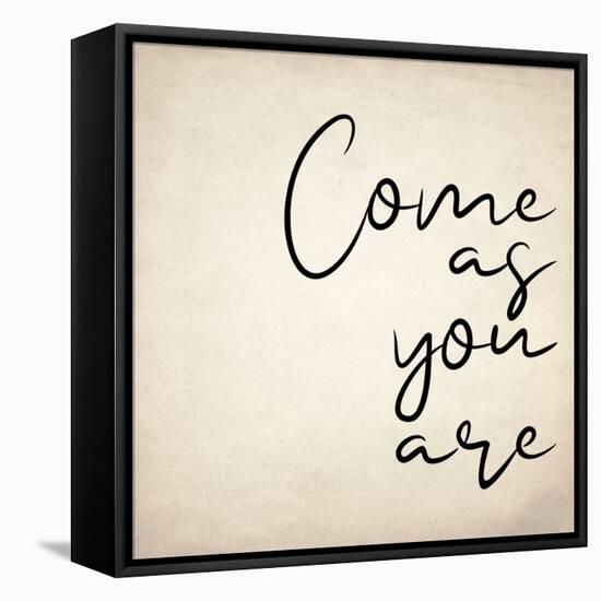 Come As You Are-Kimberly Allen-Framed Stretched Canvas