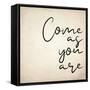 Come As You Are-Kimberly Allen-Framed Stretched Canvas