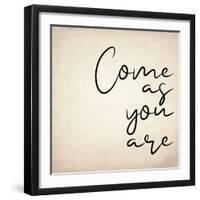 Come As You Are-Kimberly Allen-Framed Art Print