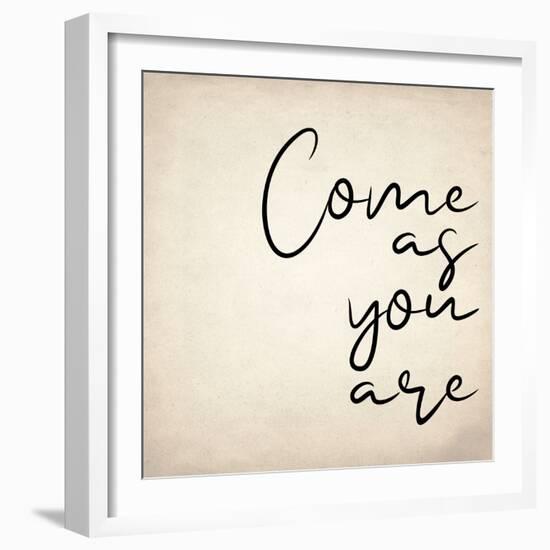 Come As You Are-Kimberly Allen-Framed Art Print