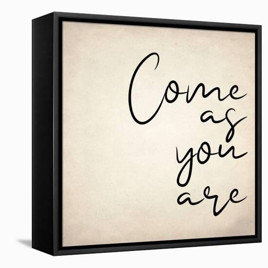 Come As You Are-Kimberly Allen-Framed Stretched Canvas