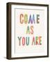 Come As You Are-Danhui Nai-Framed Art Print