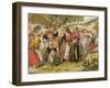 Come Buy of Me-Sir John Gilbert-Framed Giclee Print