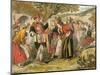 Come Buy of Me-Sir John Gilbert-Mounted Giclee Print