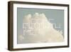 Come Fly with Me-Vintage Skies-Framed Giclee Print