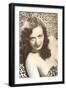 Come Hither Woman in Leopard Skins-null-Framed Art Print