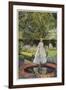 Come into the Garden Maud-Eleanor Fortescue Brickdale-Framed Art Print