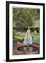 Come into the Garden Maud-Eleanor Fortescue Brickdale-Framed Art Print