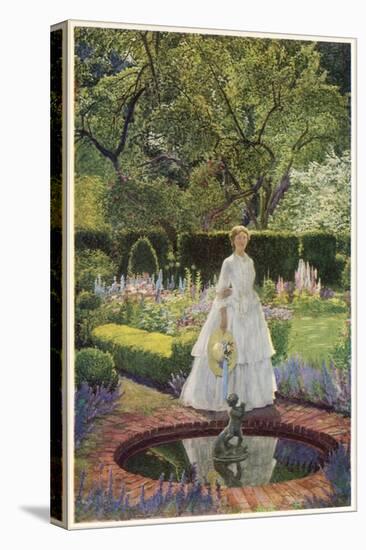 Come into the Garden Maud-Eleanor Fortescue Brickdale-Stretched Canvas