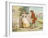 Come Lasses and Lads'-Randolph Caldecott-Framed Art Print