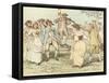 Come Lasses and Lads-Randolph Caldecott-Framed Stretched Canvas