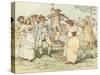 Come Lasses and Lads-Randolph Caldecott-Stretched Canvas