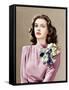 Come Live With Me, Hedy Lamarr, 1941-null-Framed Stretched Canvas