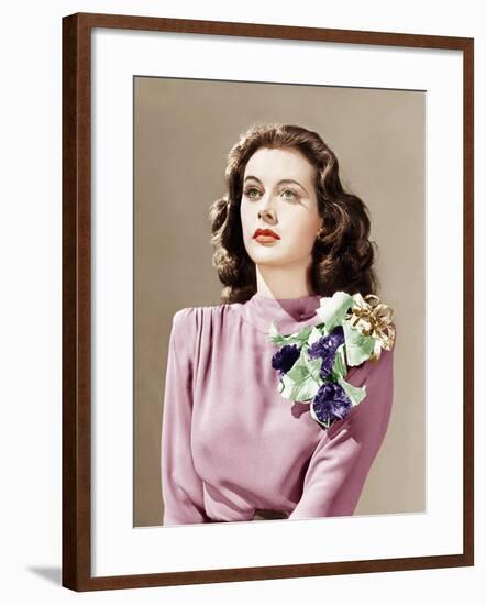 Come Live With Me, Hedy Lamarr, 1941-null-Framed Photo