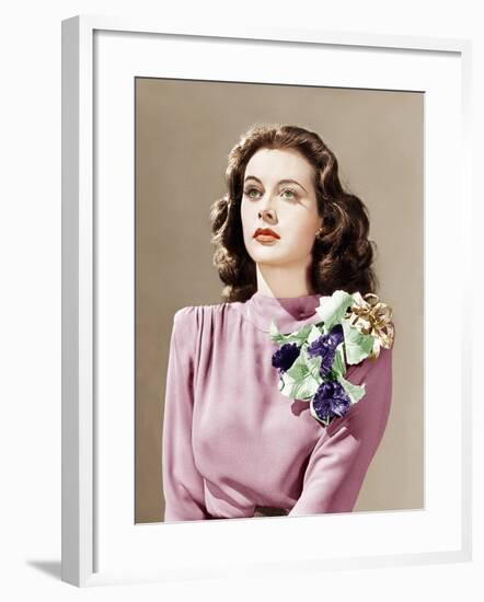 Come Live With Me, Hedy Lamarr, 1941-null-Framed Photo