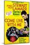 Come Live with Me - Movie Poster Reproduction-null-Mounted Photo