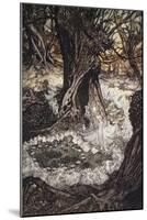 Come Now on a Roundel, Illustration from 'A Midsummer Night's Dream'-Arthur Rackham-Mounted Giclee Print